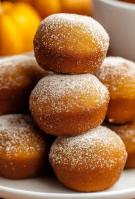 Mini Pumpkin Donut Muffins