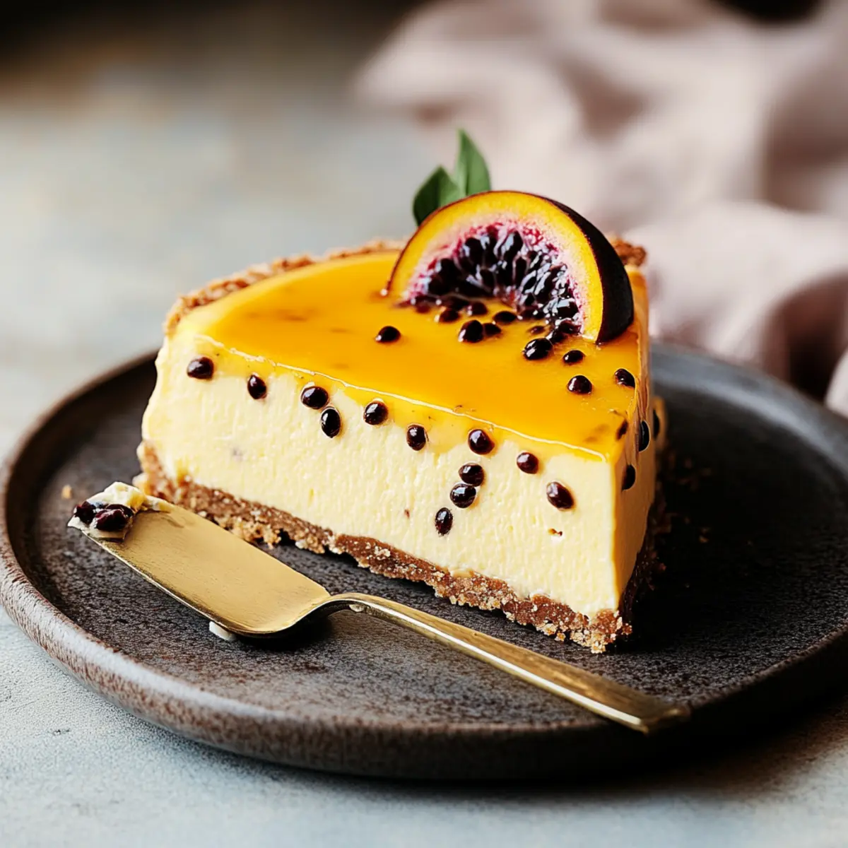 Passionfruit Cheesecake