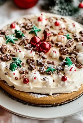 Christmas Cookie Cake