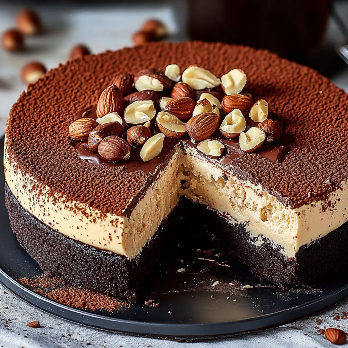 Decadent Milk Chocolate Hazelnut Torte