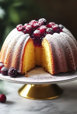 Cranberry Orange Bundt Cake