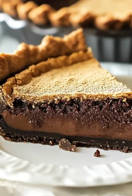 Christmas Chocolate Chess Pie