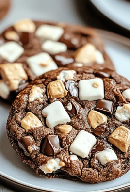 Easy Rocky Road Cookies