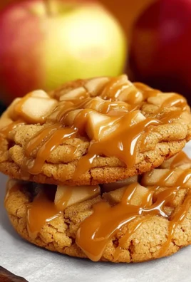 Soft & Chewy Caramel Apple Cookie