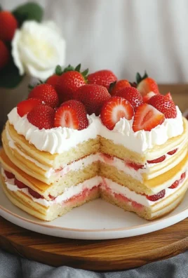 Strawberry Crepe Cake