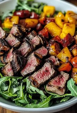 Cozy Autumn Harvest Steak Salad