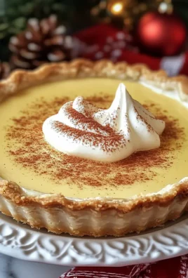Christmas Eve Cinnamon-vanilla Custard Pie