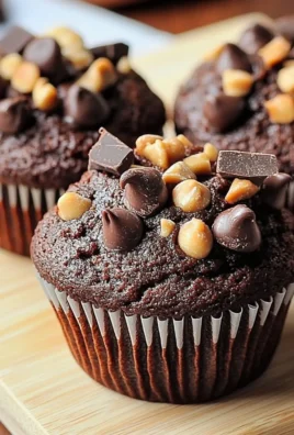 Bakery Style Triple Chocolate Muffins