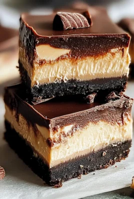 Chocolate Peanut Butter Pie Bars