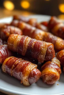 Beef Bacon Wrapped Little Smokies