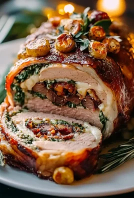 Christmas Stuffed Beef Roast