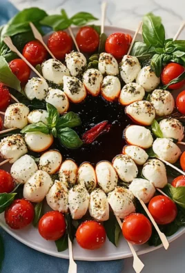 Christmas Caprese Wreath