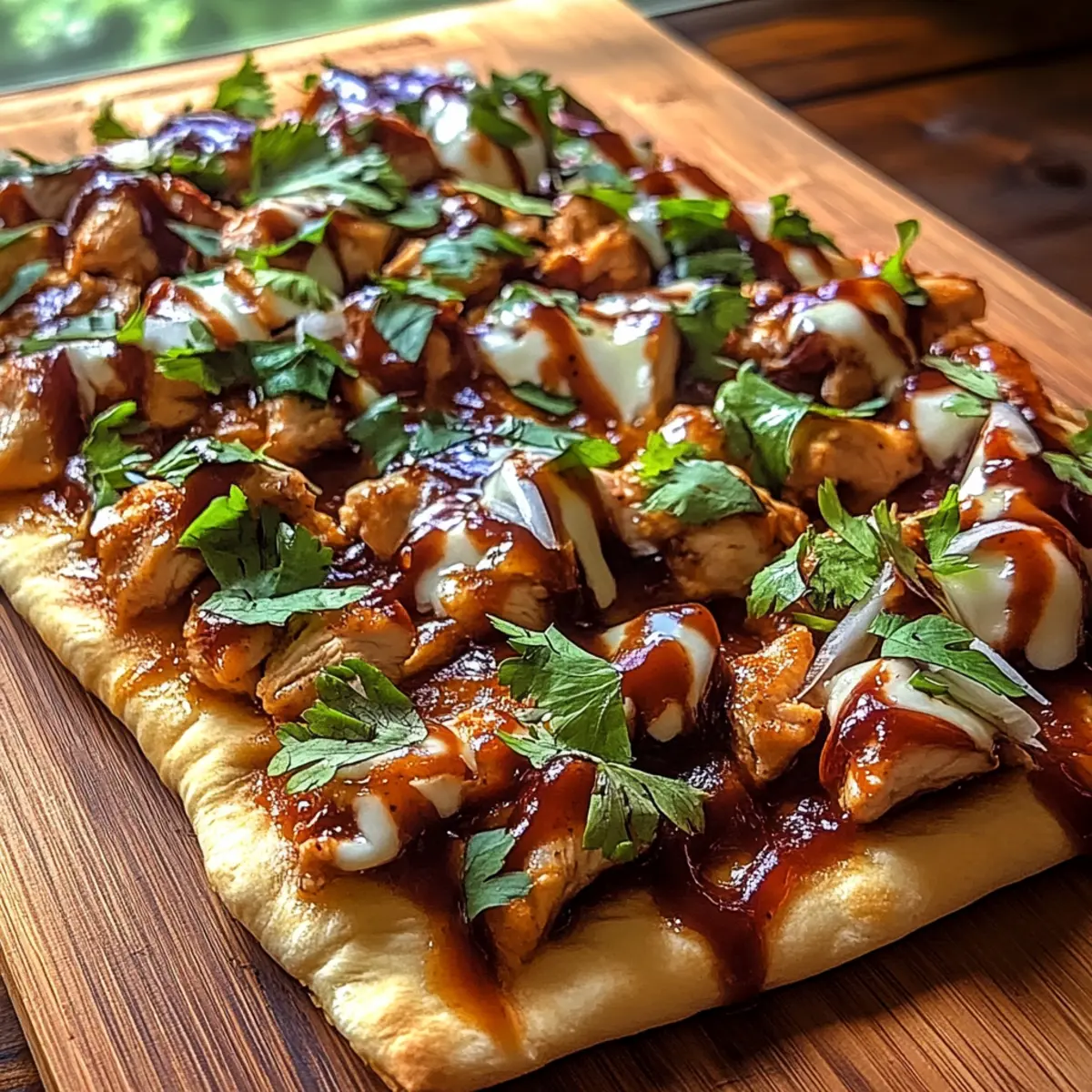 Bbq Chicken Flatbread