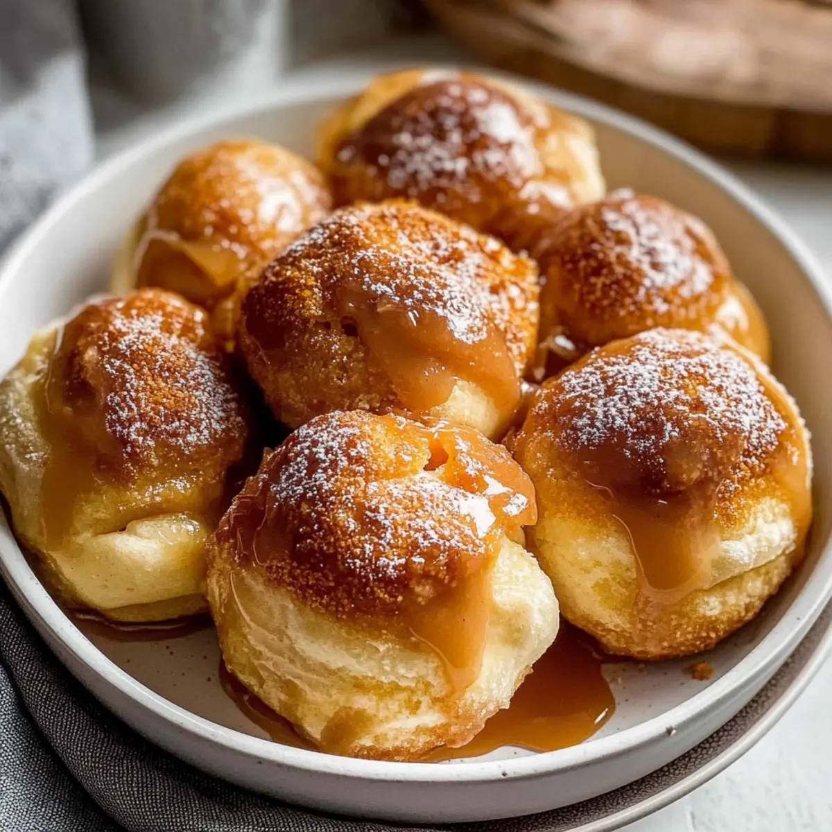 Caramel Apple Pie Bombs