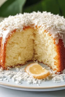 Homemade Coconut Pound Cake