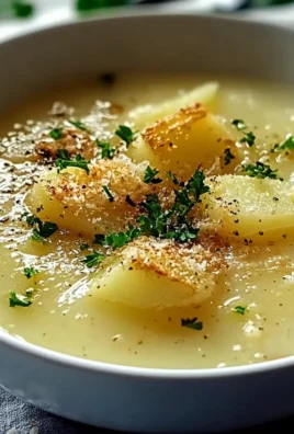 Soothing Hangover Cure Garlic Potato Soup
