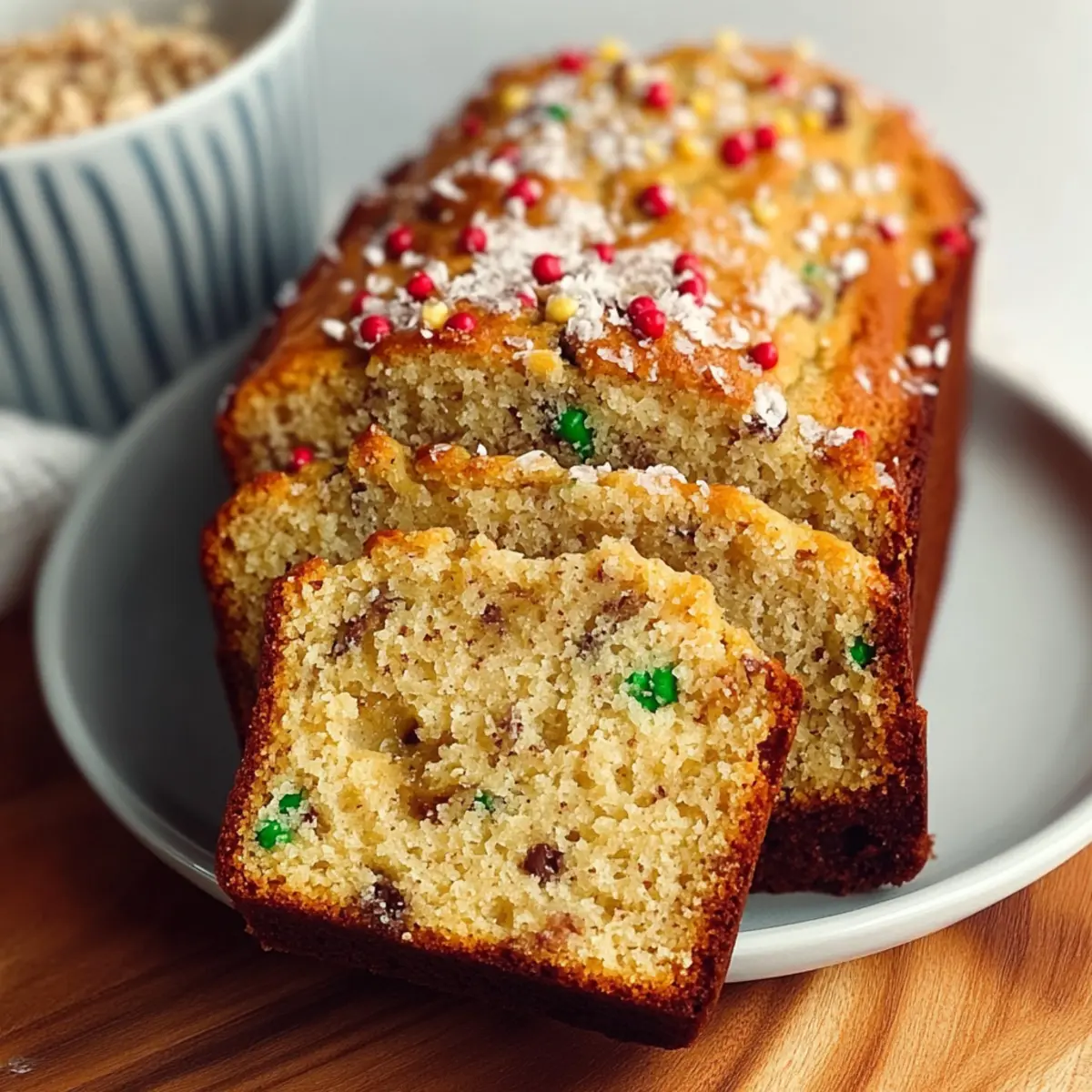 Sugar Cookie Banana Bread