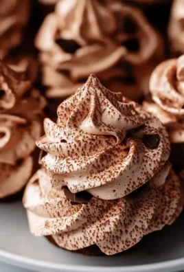 Chocolate Meringue Cookies