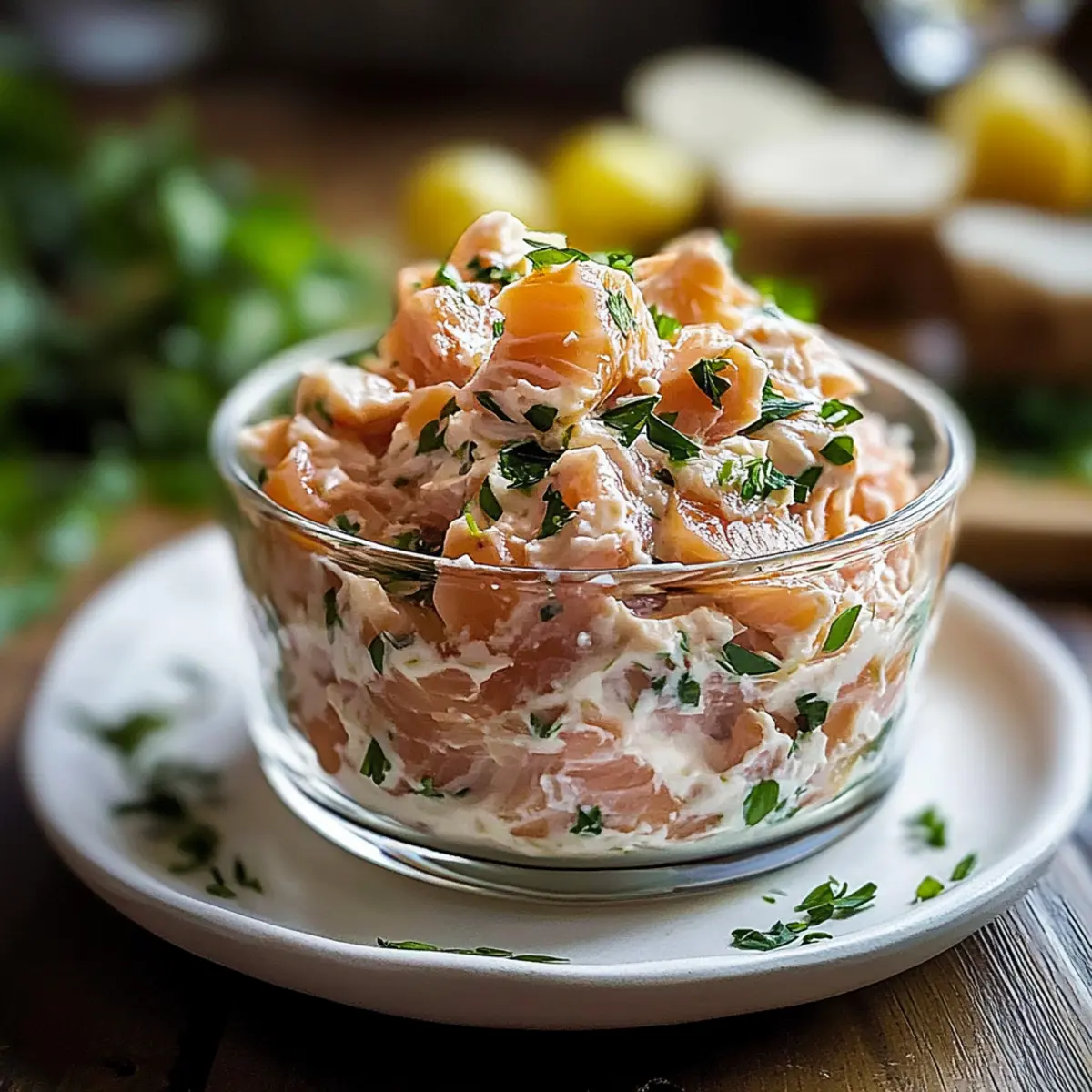 Salmon Rillettes