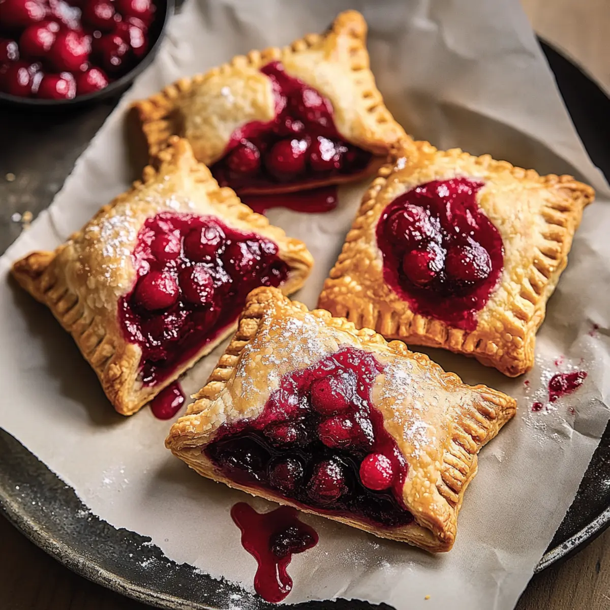 Cranberry Hand Pies