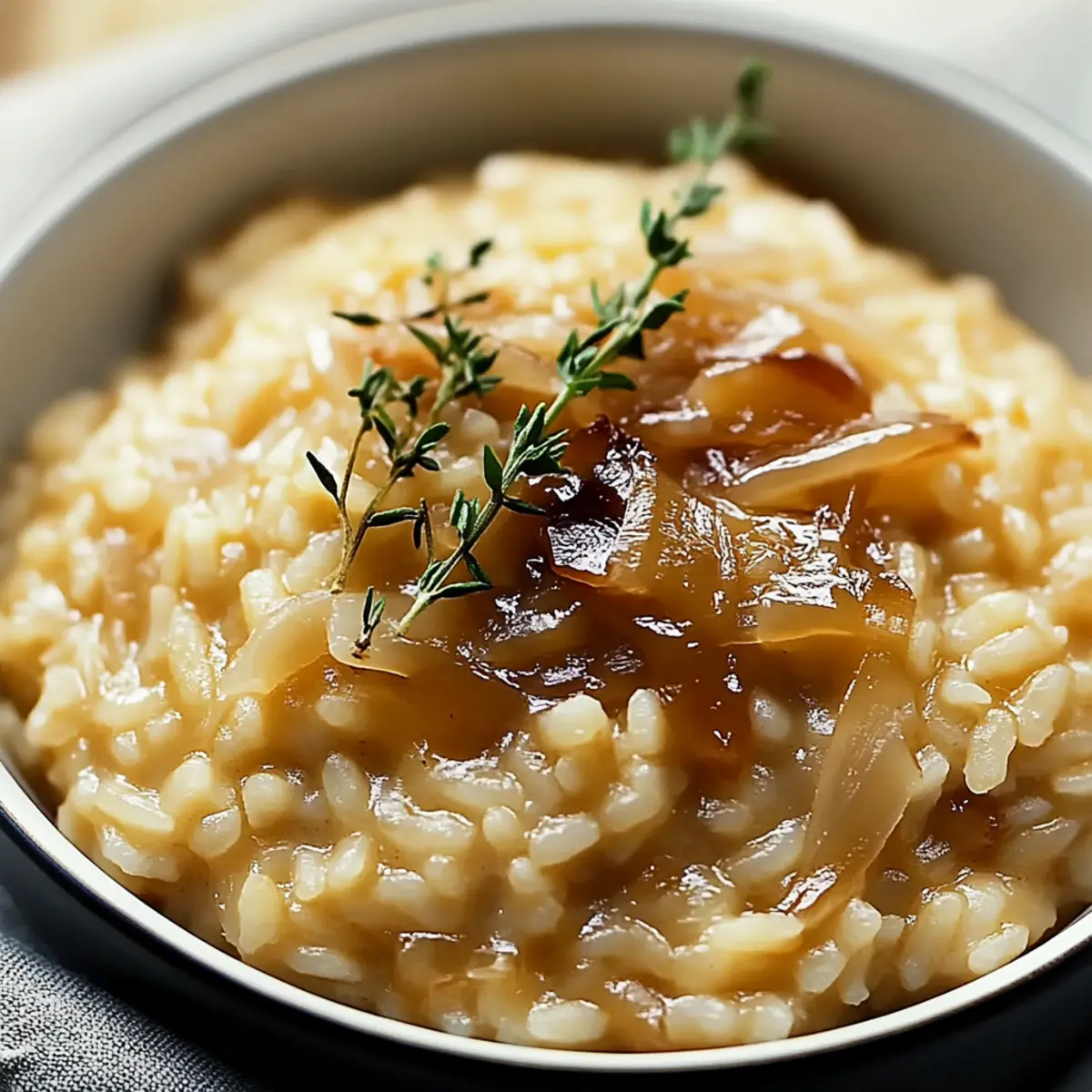 Caramelized Onion Risotto