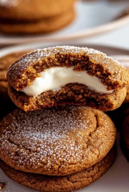 Non-Alcoholic Gingerbread Cheesecake Cookies