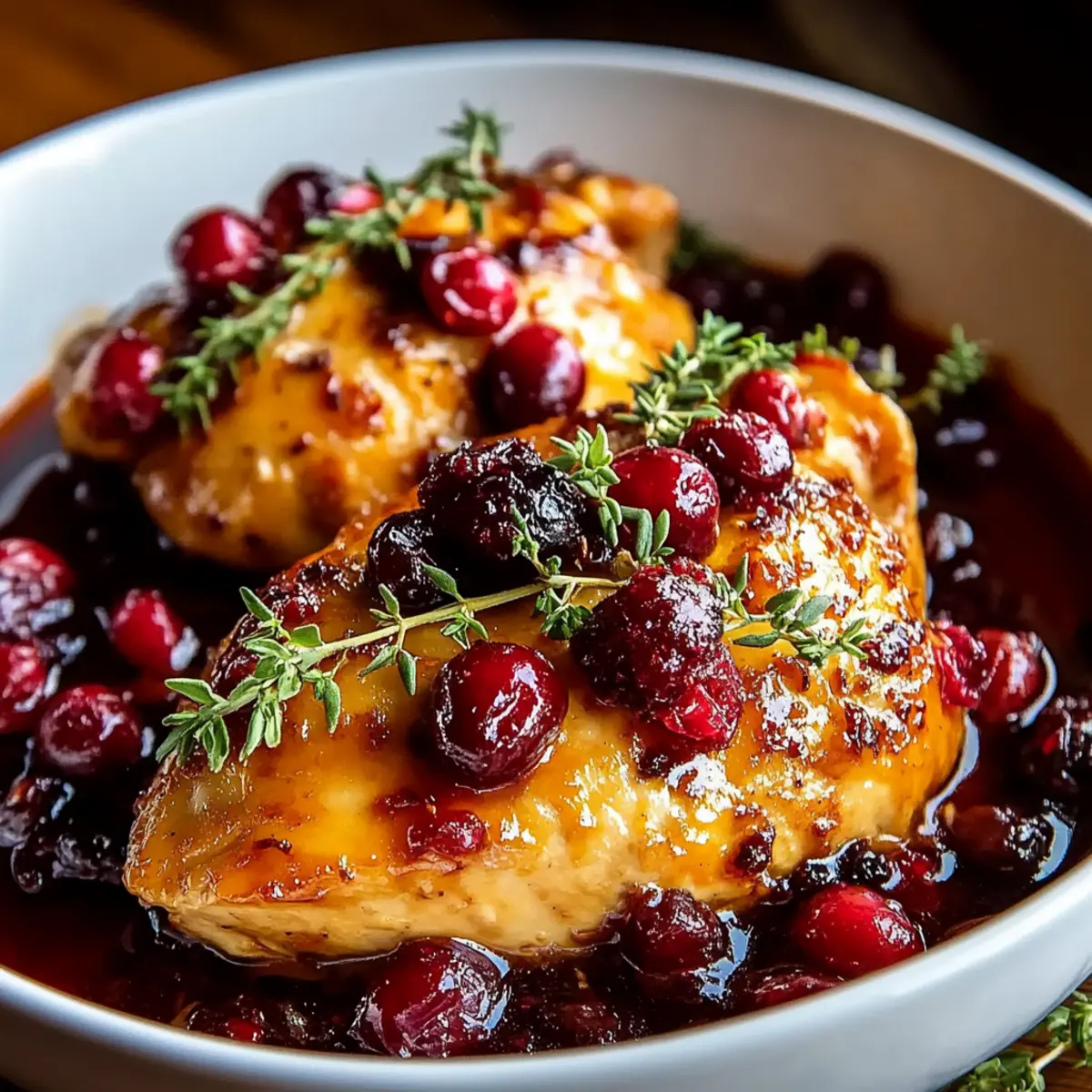 Cranberry Orange Chicken