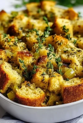 Savory Classic Bread Stuffing with Fresh Herbs