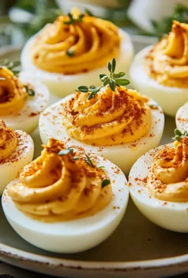 Thanksgiving Deviled Eggs