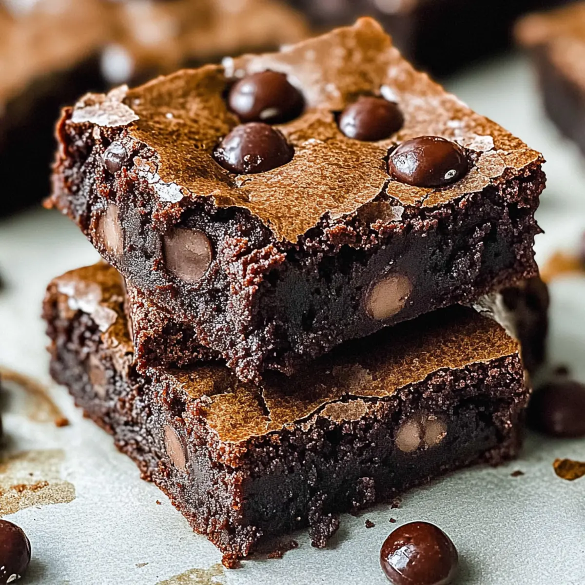 Christmas Black Bean Brownies