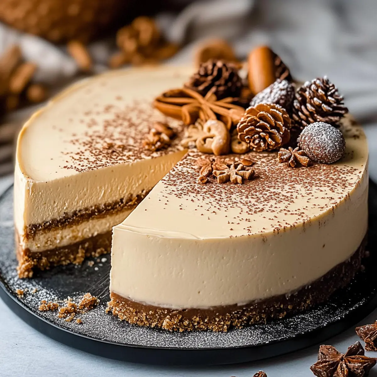 Gingerbread Cheesecake
