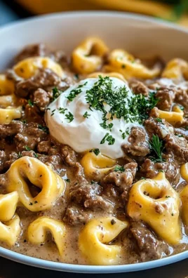 Beef Stroganoff Tortellini