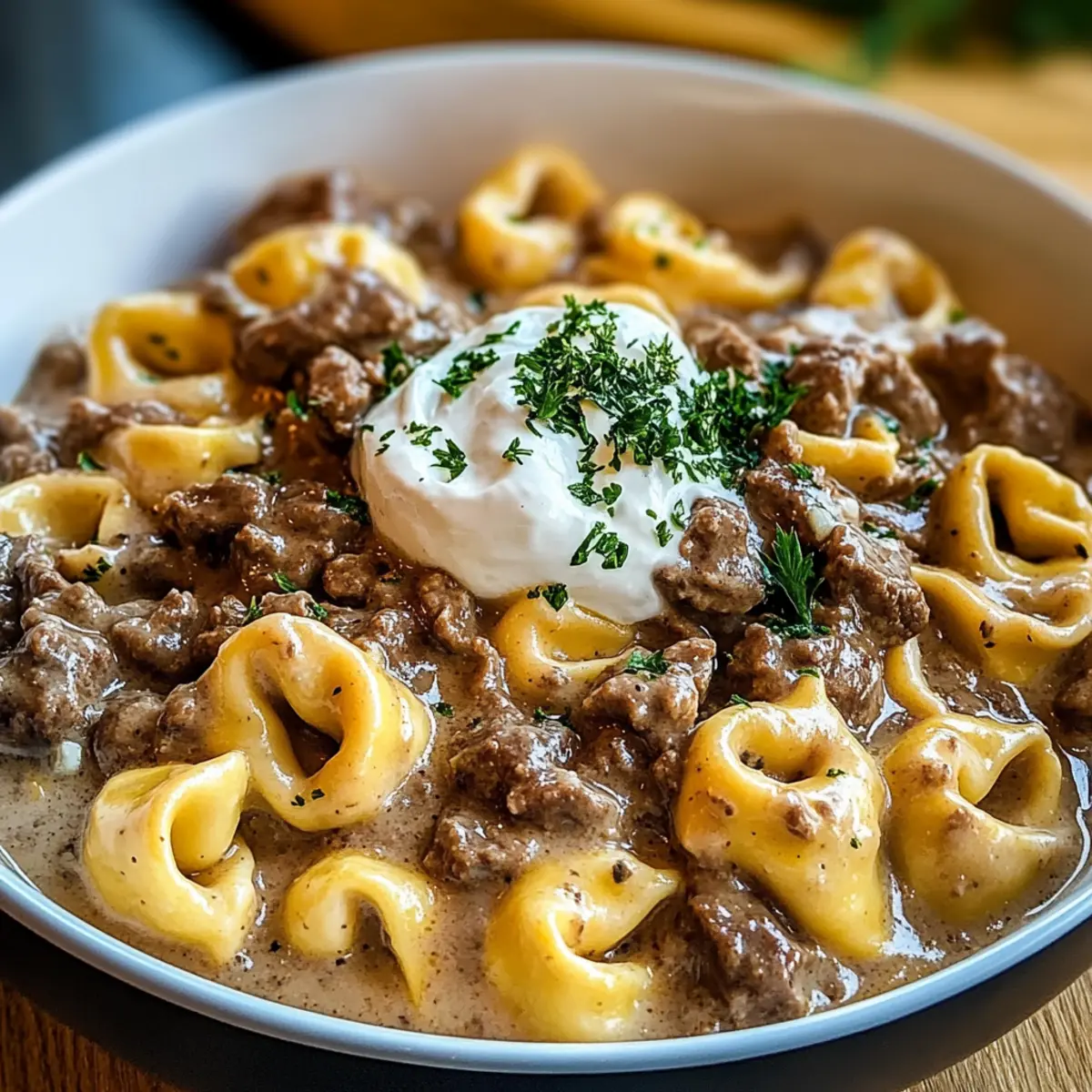 Beef Stroganoff Tortellini
