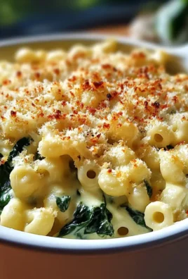 Creamed Spinach Mac and Cheese