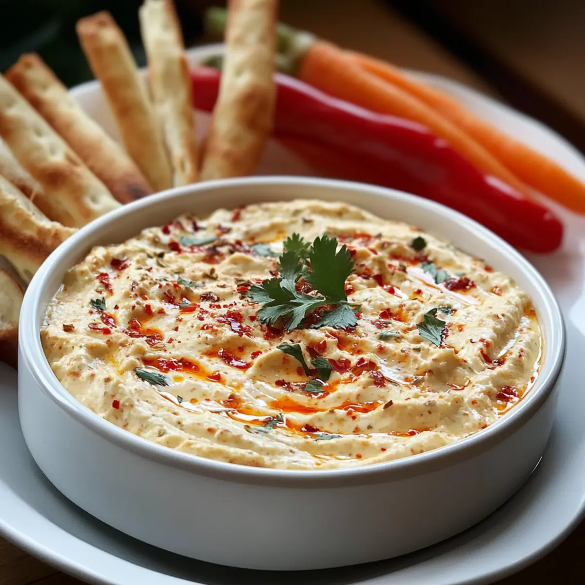 Spicy Sheep Cheese Dip