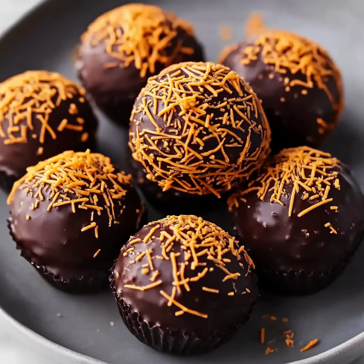Orange Chocolate Truffles