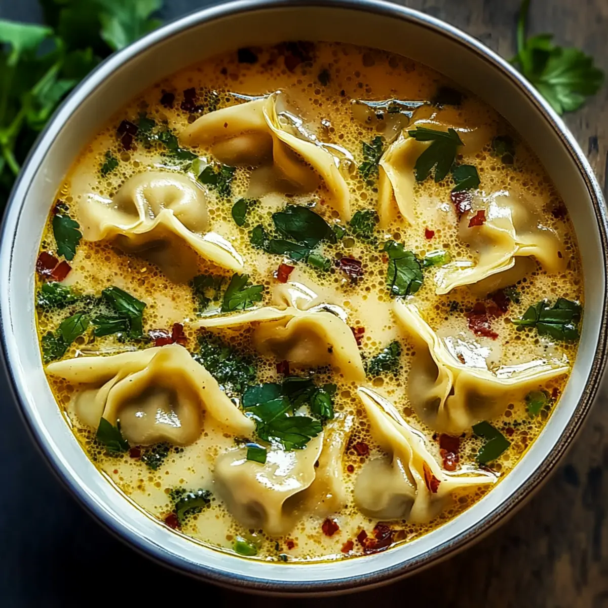 Thai Potsticker Soup Recipe