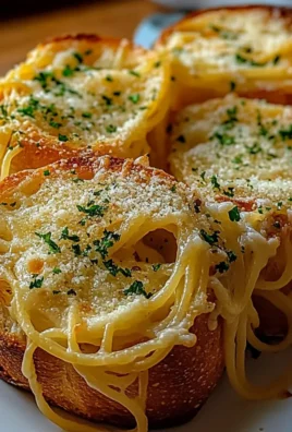 Spaghetti Garlic Bread