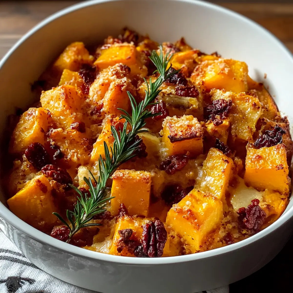 Butternut Squash Apple Bake
