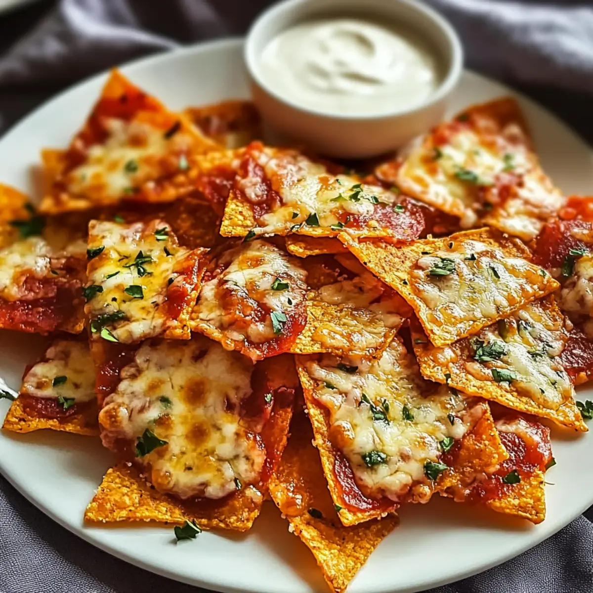 Crispy Pizza Chips Recipe