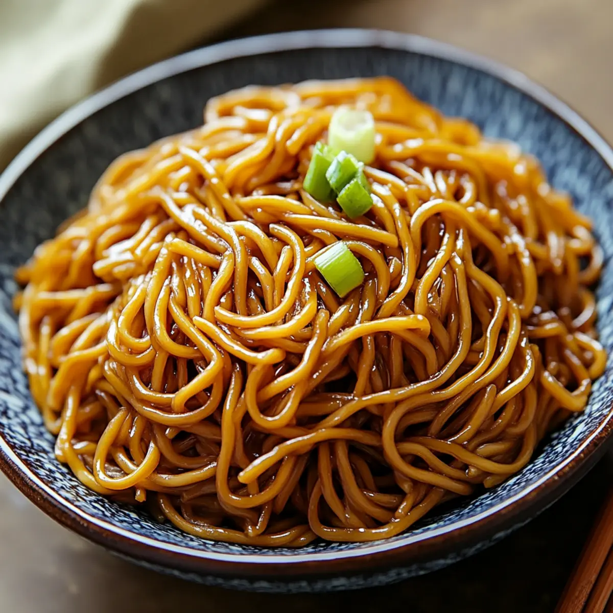 Plain Lo Mein Noodles Recipe