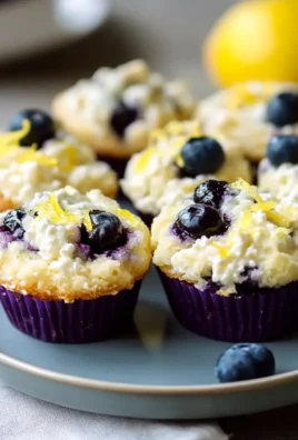 Blueberry Lemon Zest Cottage Cheese Bites