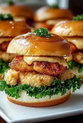 Honey Mustard Chicken Sliders