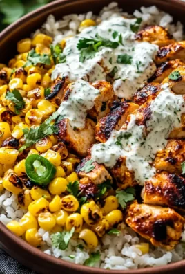 Tasty Street Corn Chicken Bowl Recipe