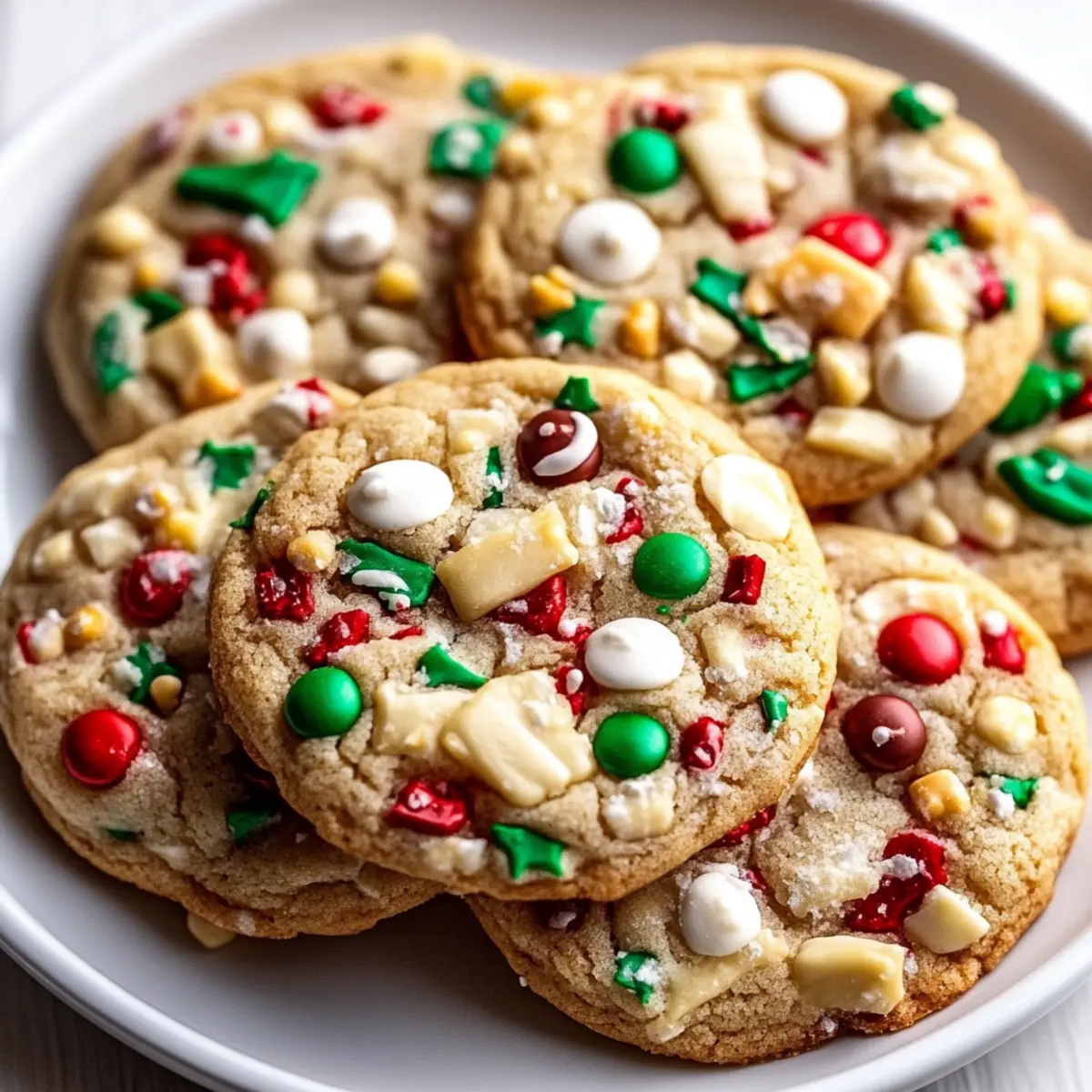 Christmas Kitchen Sink Cookies
