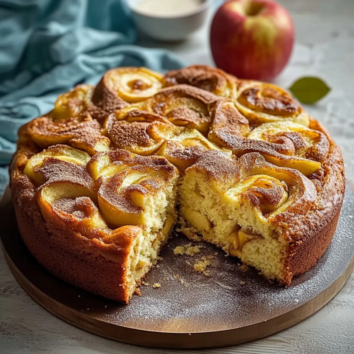 Cinnamon Apple Cake