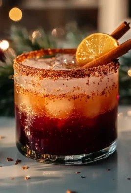Easy Spiced Christmas Margarita Mocktail