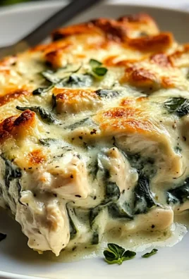 Creamy Chicken and Spinach Casserole