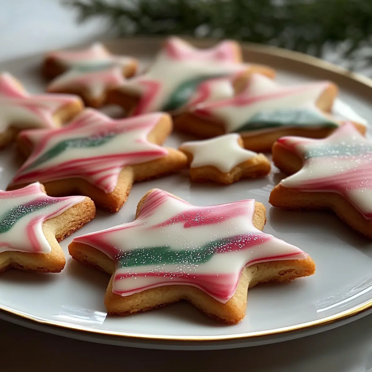 Punschsterne Christmas Cookies Recipe
