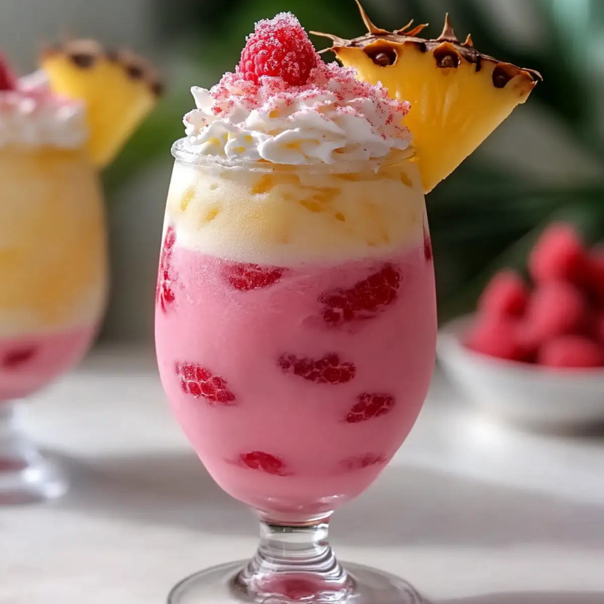 Raspberry Colada Twist